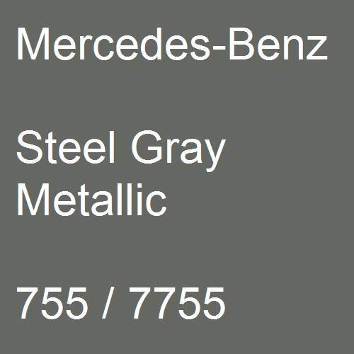 Mercedes-Benz, Steel Gray Metallic, 755 / 7755.